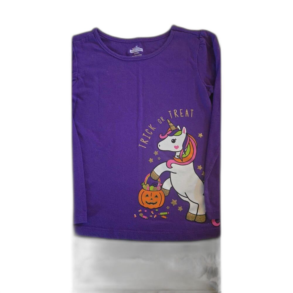 Halloween girls 4/5 T long sleeve shirt